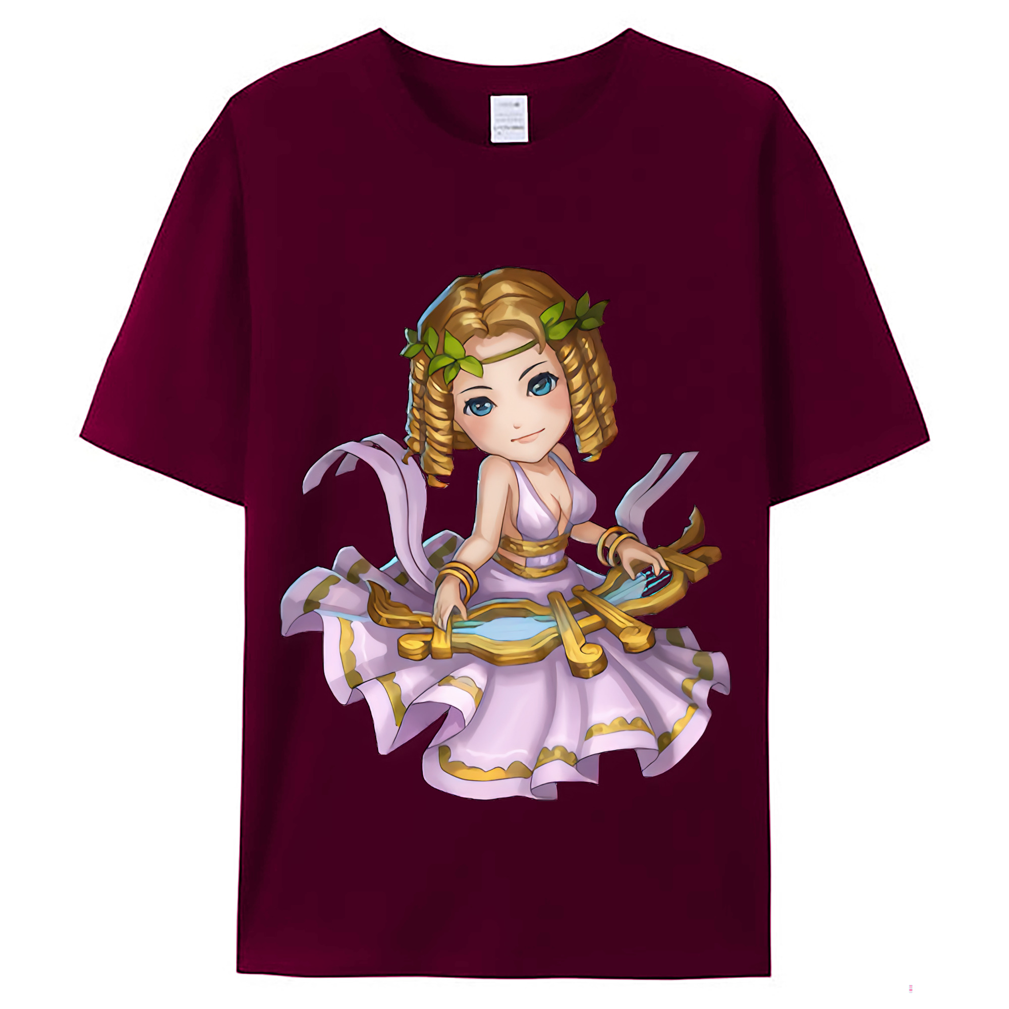 （画像用） リーグ・オブ・レジェンド League of Legends LOL レディースカジュアルプリントTシャツ（綿100％）